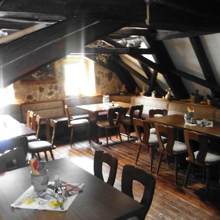 Restaurant & Pension "Bauernhof Zum Silberbergwerk" Limabach - Oberfrohna Eksteriør billede