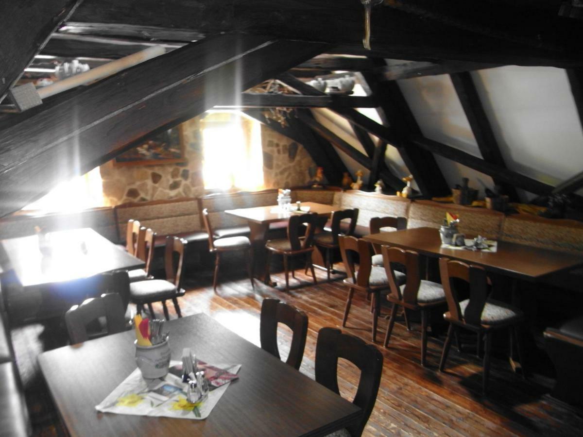 Restaurant & Pension "Bauernhof Zum Silberbergwerk" Limabach - Oberfrohna Eksteriør billede